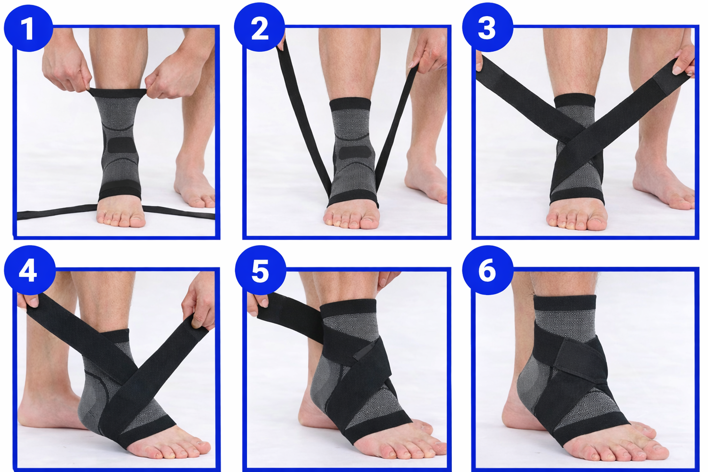 Lunorin Komfort-Fußbandage – Gezielte Entlastung bei Fersen- und Fußschmerzen