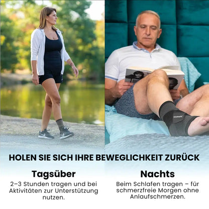 Lunorin Komfort-Fußbandage – Gezielte Entlastung bei Fersen- und Fußschmerzen