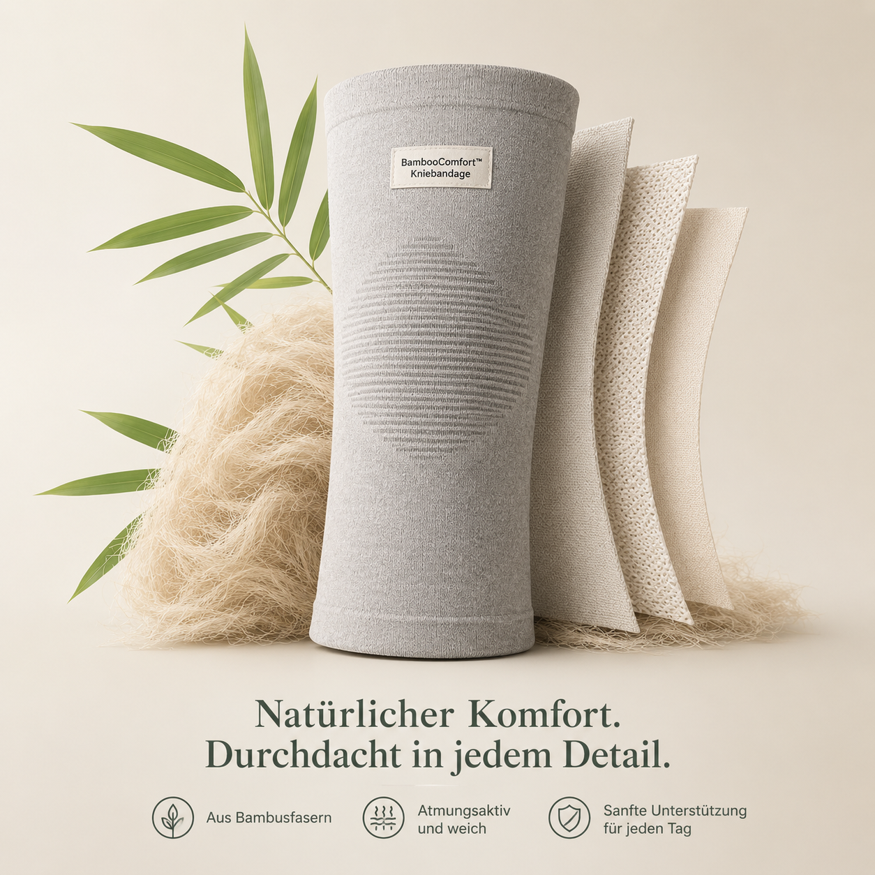 BambooComfort™ Kniebandage