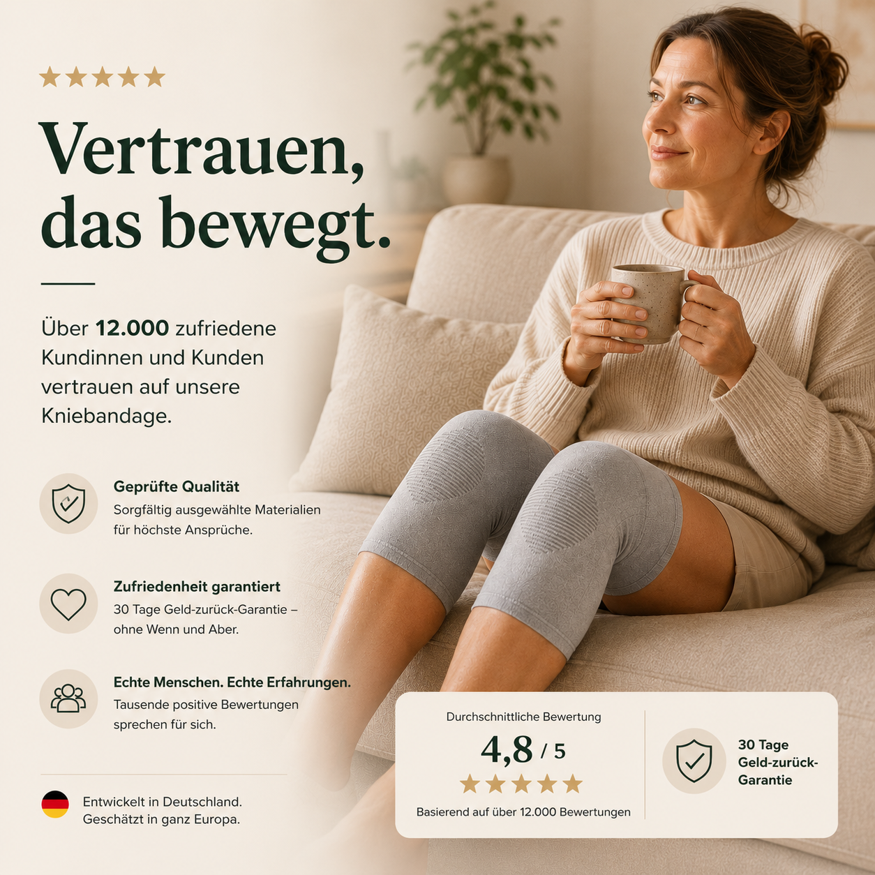 BambooComfort™ Kniebandage