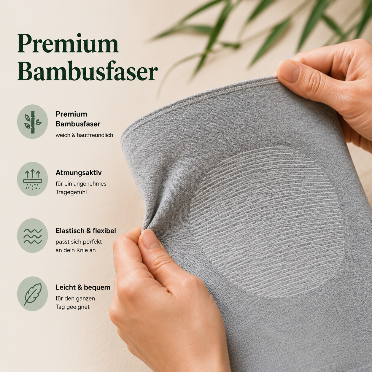 BambooComfort™ Kniebandage