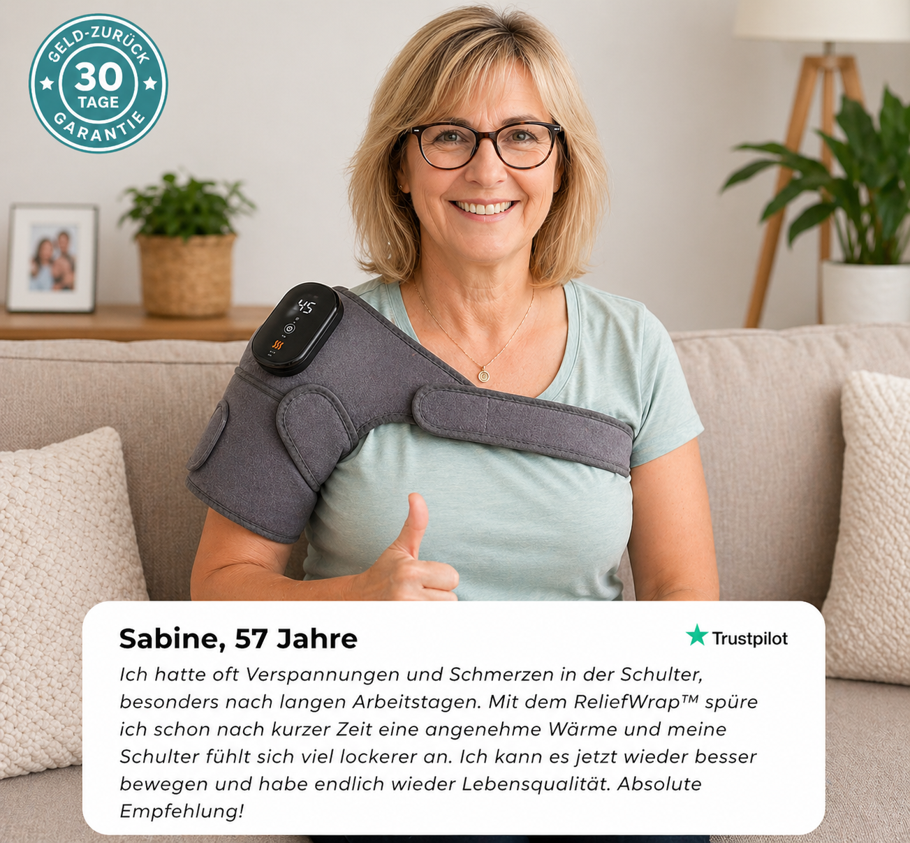 ReliefWrap 3-in-1-Schultermassagegerät