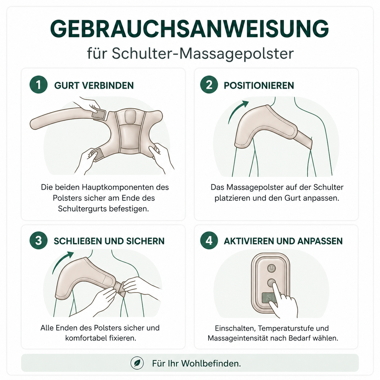 ReliefWrap 3-in-1-Schultermassagegerät