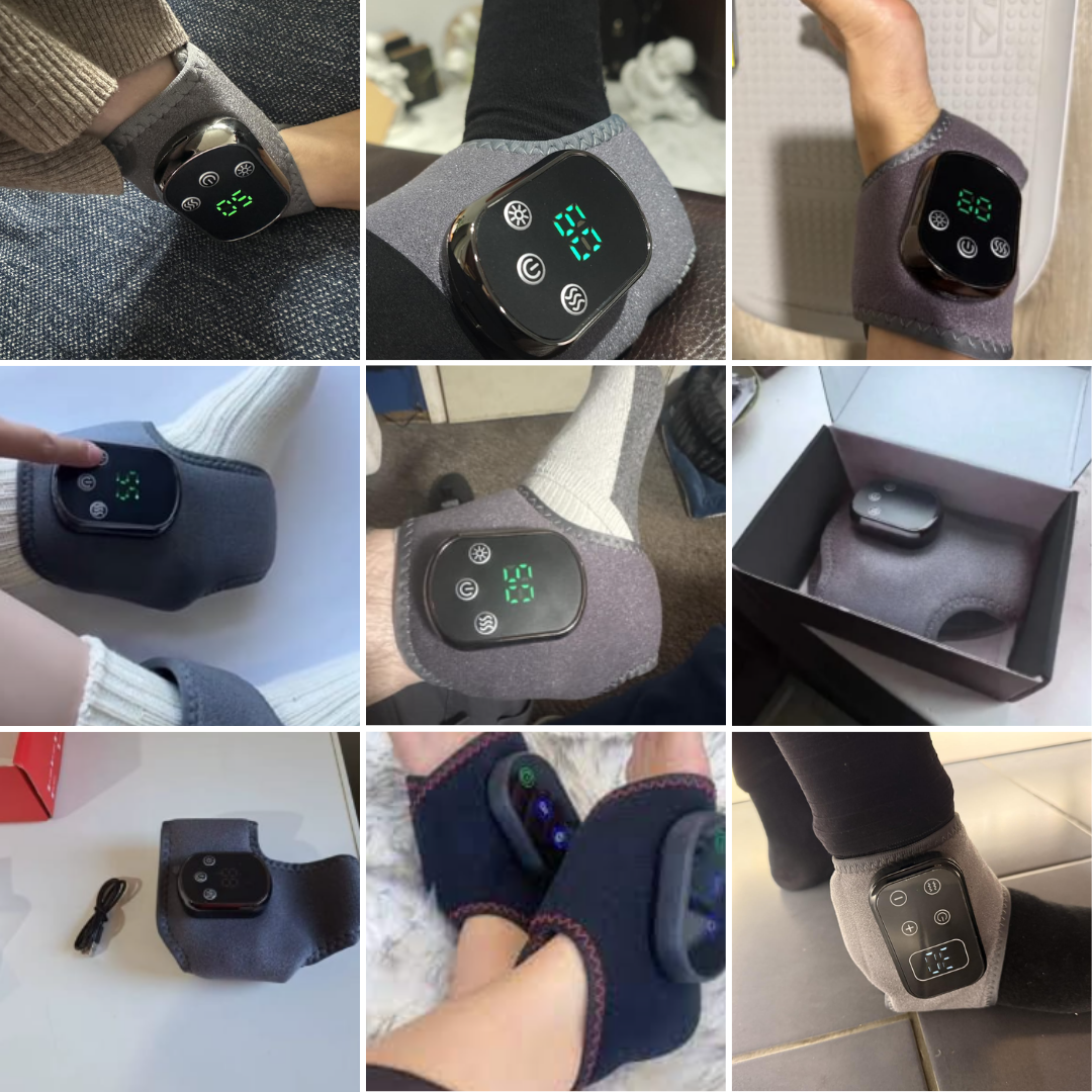 VitalWrap™ 3-in-1 Fußtherapie-Massager | gegen Schwellungen & Fersenschmerzen