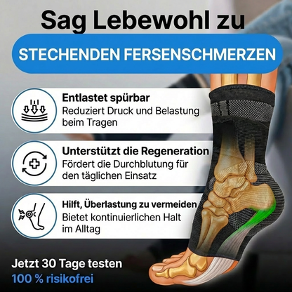 Lunorin Komfort-Fußbandage – Gezielte Entlastung bei Fersen- und Fußschmerzen