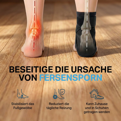 Lunorin Komfort-Fußbandage – Gezielte Entlastung bei Fersen- und Fußschmerzen